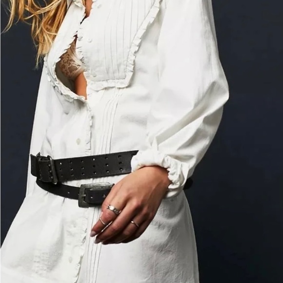 🔖 FREE PEOPLE Cherry Mini Dress Optic White Lightweight OB1683294 $138 - Picture 3 of 15